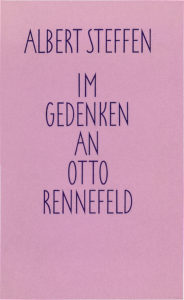 Bild Im Gedenken an Otto Rennefeld