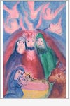 Postkarte Die heiligen drei Könige