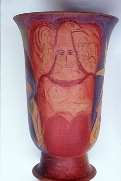 Bild Vase rote Seite